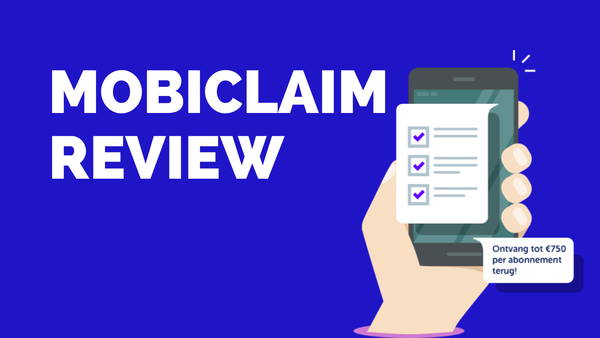 MobiClaim Review | Bespaar op je telefoonabonnement